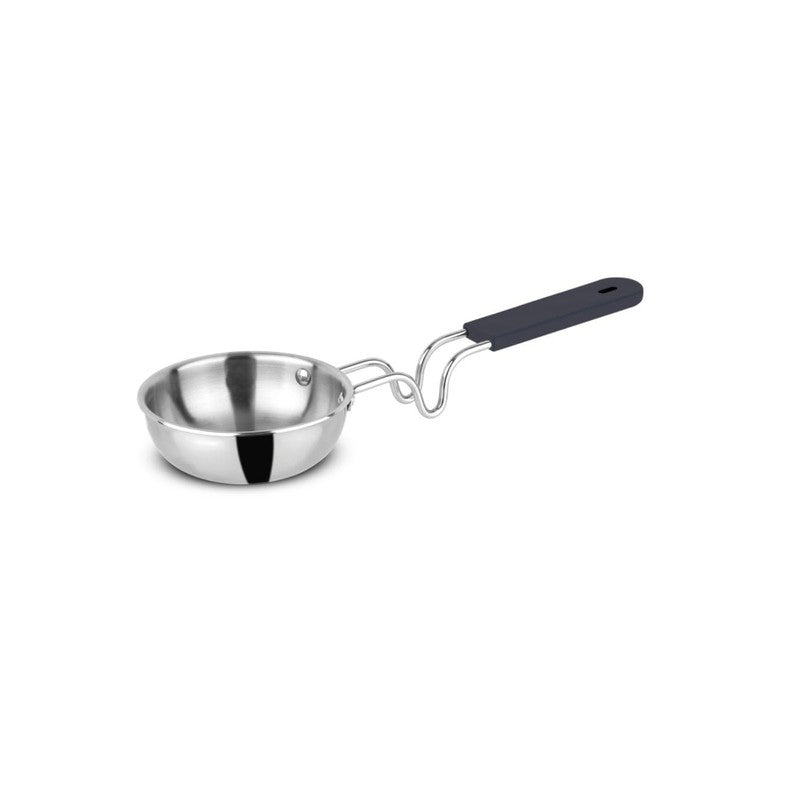 Premium Stainless Steel Tadka Pan with Triply Construction media 4