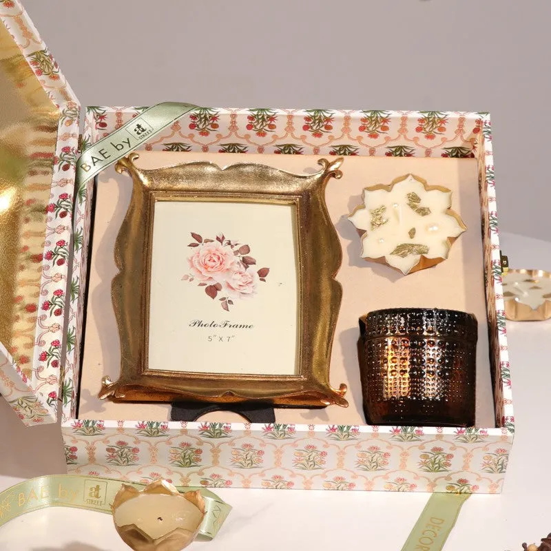 Golden Oudh Diwali Hamper - Three Piece Set media 3