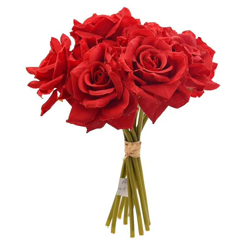 Faux Rosa Bonica Bunch - Red media 4