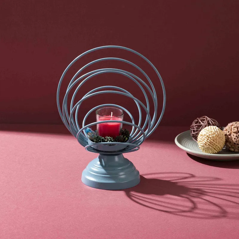 Cradle Neo Candle Holder - Aqua Blue media 4