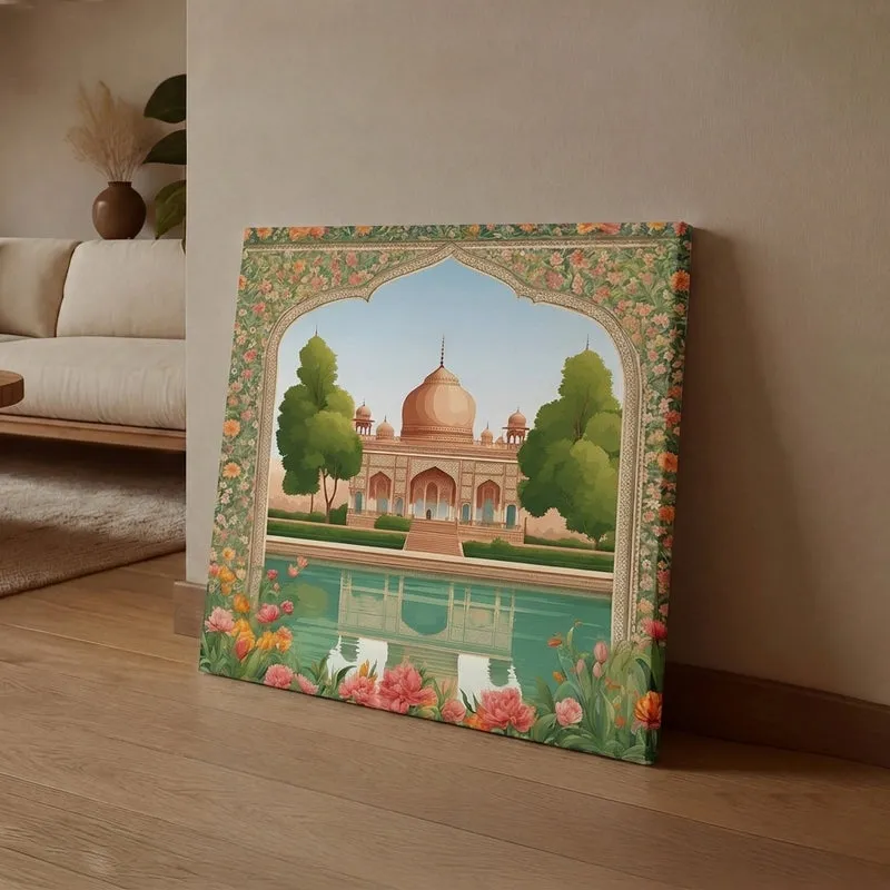 Taj Dreams Canvas Wall Art media 1