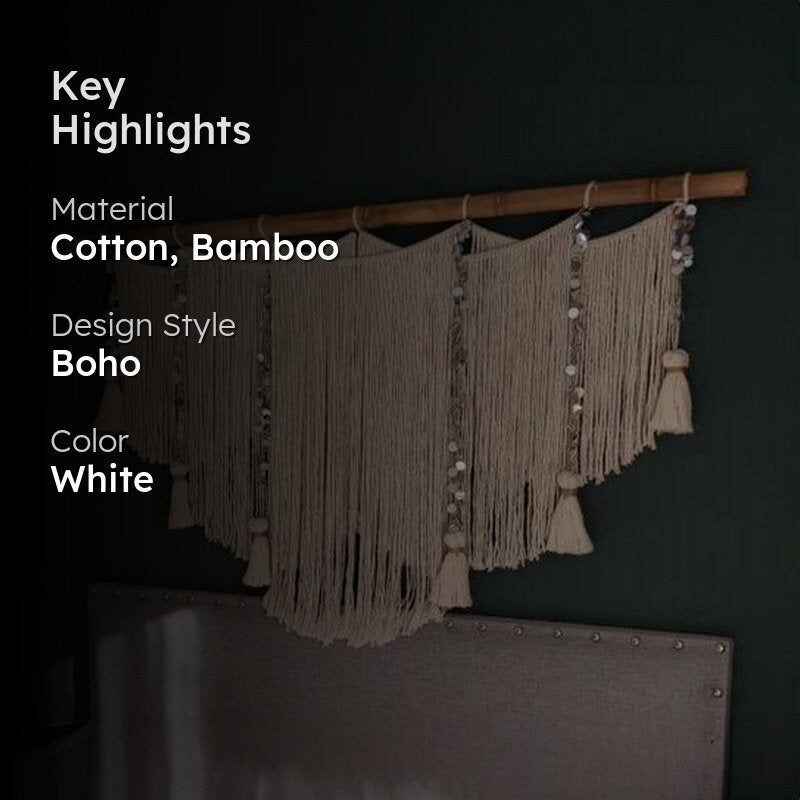 Donia Macrame Wall Accent media 2