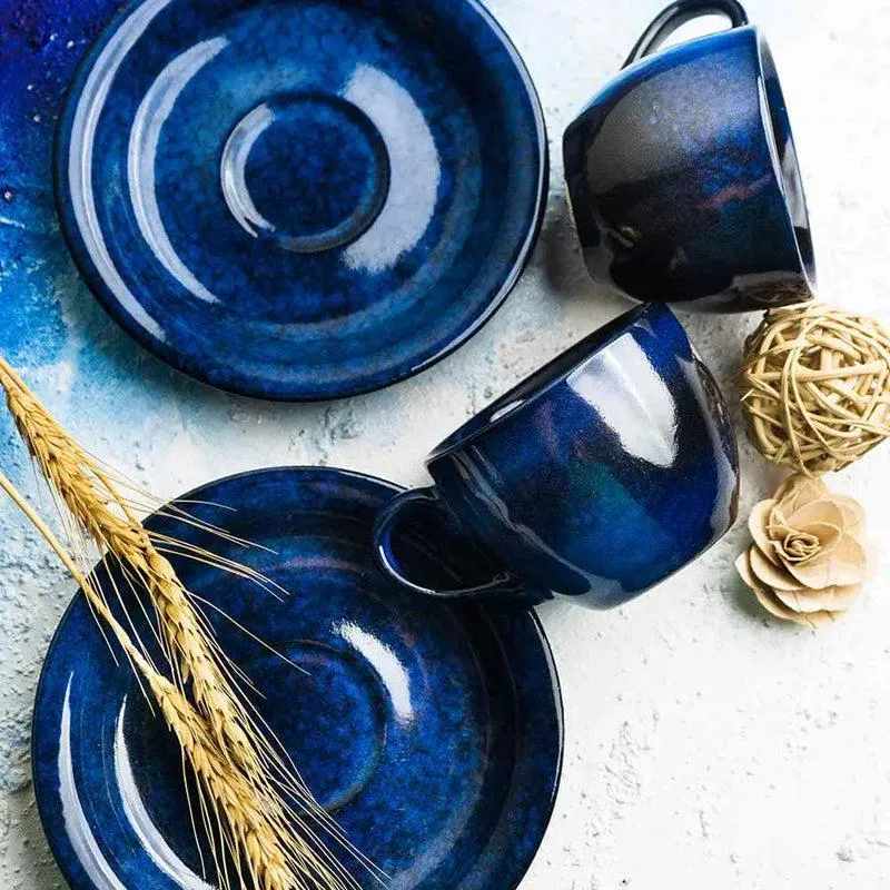 Zoda Handmade Cup & Saucer - 240 ML media 3
