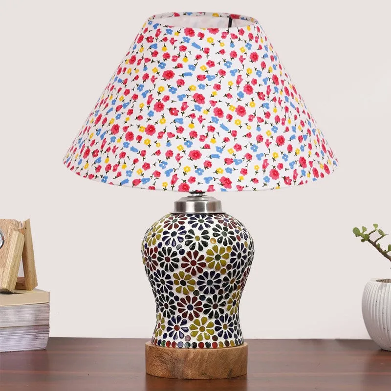 Aurelia Fleura Arbor Wooden Table Lamp - Multicolor media 4
