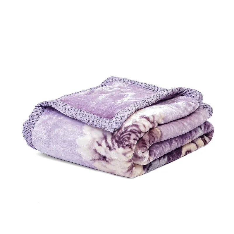 Monte Carlo Violet Embrace Blanket - 600 GSM media 5