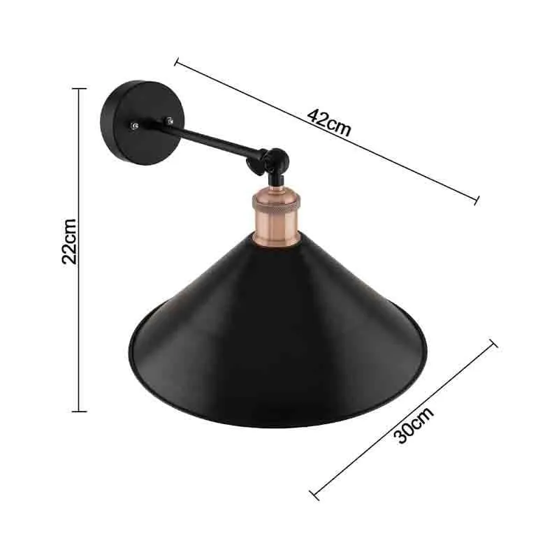 Chloe Metal Wall Lamp - Copper media 7
