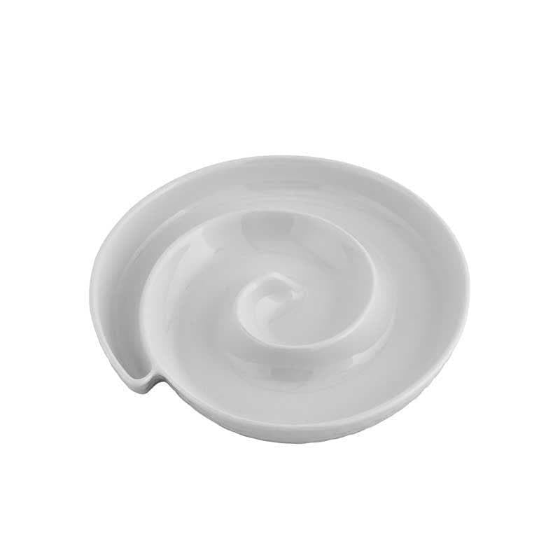 Pure Bliss Spiral Porcelain Platter - Set Of Four media 4