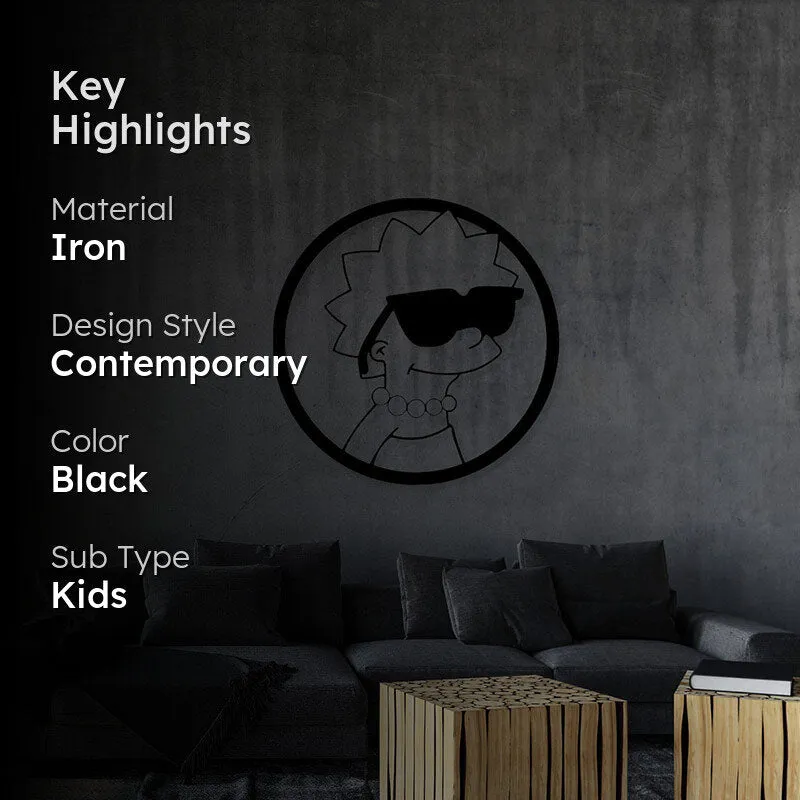Simpsons Black Iron Wall Accent media 2