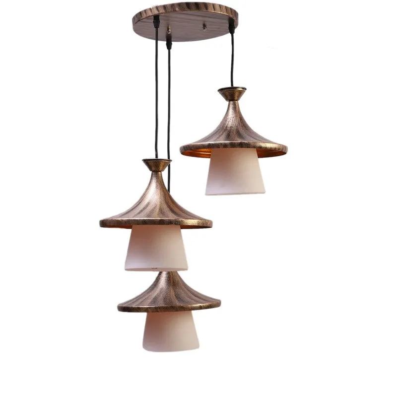 Shadow PVC Ceiling Lamp - White media 3