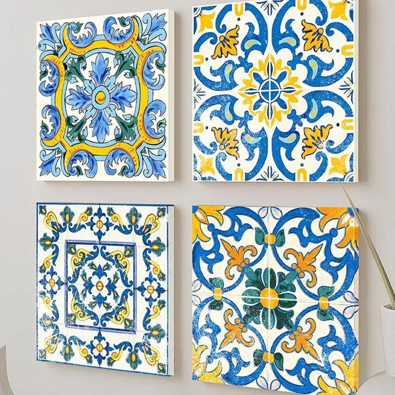 Mrida Ethnic Wall Art - Set of Four media 4