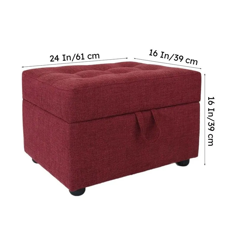Virexo Comza Ottoman - Purple media 9