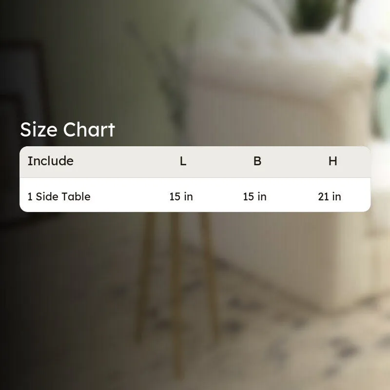 Leaf Form Aluminum Side Table - Gold media 8