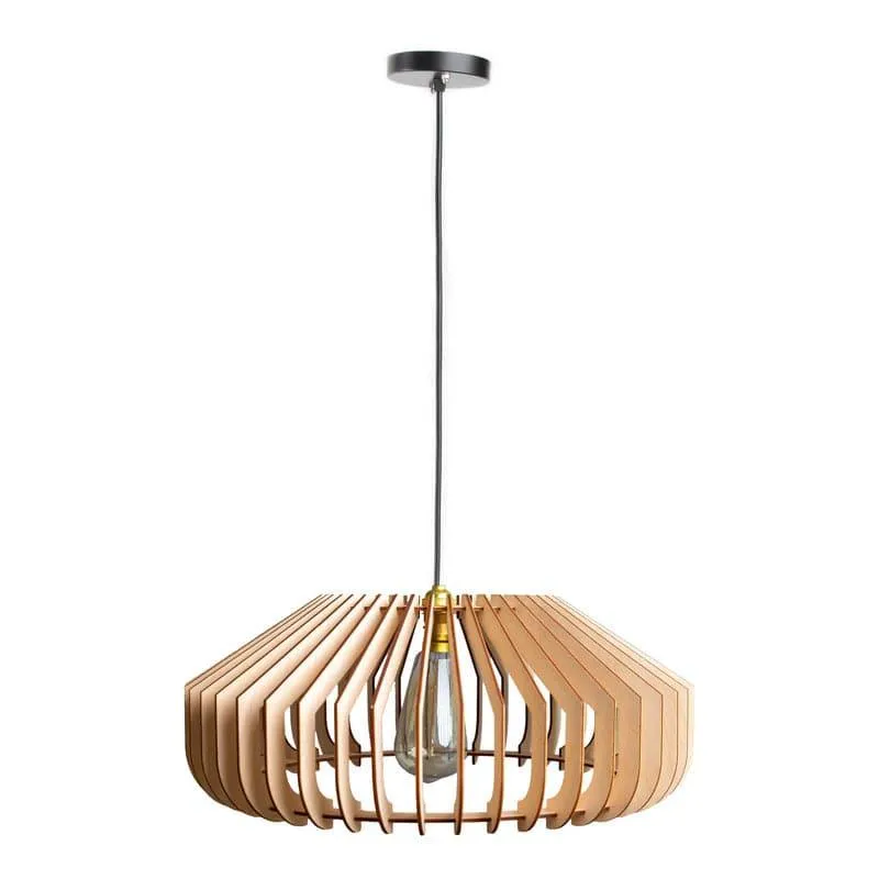 Minako Wooden Ceiling Lamp media 4