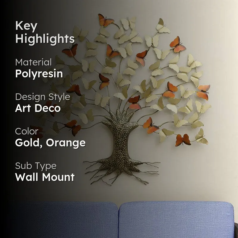 Icarus Tree Polyresin Wall Accent media 2
