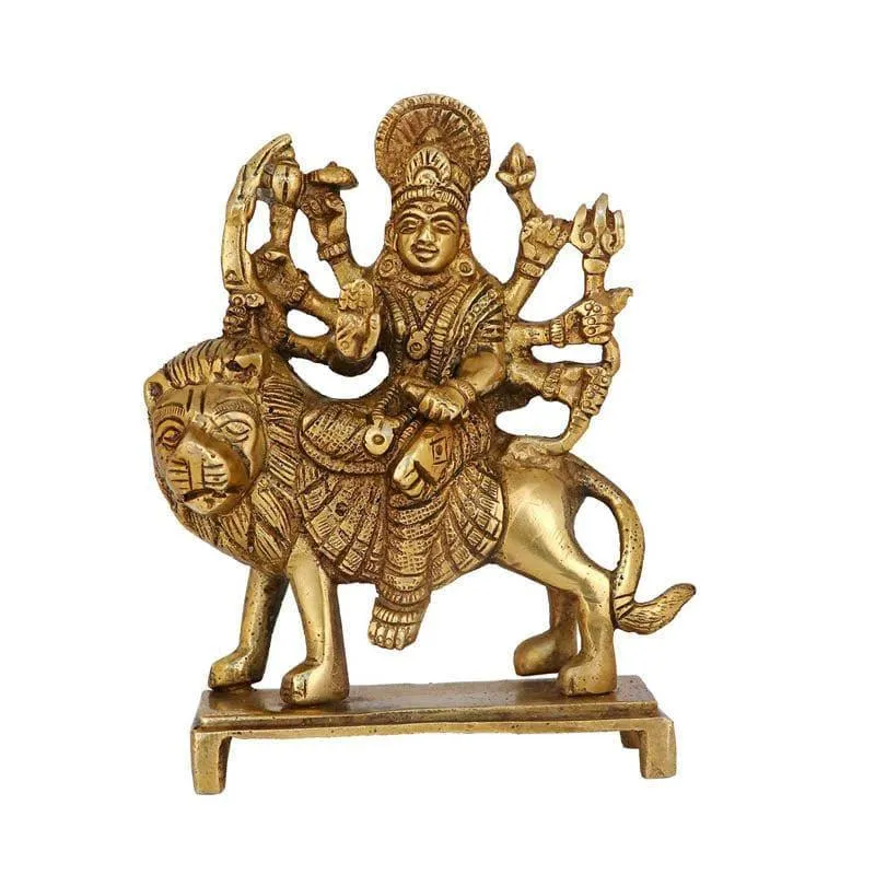 Durga Maa Brass Idol media 5
