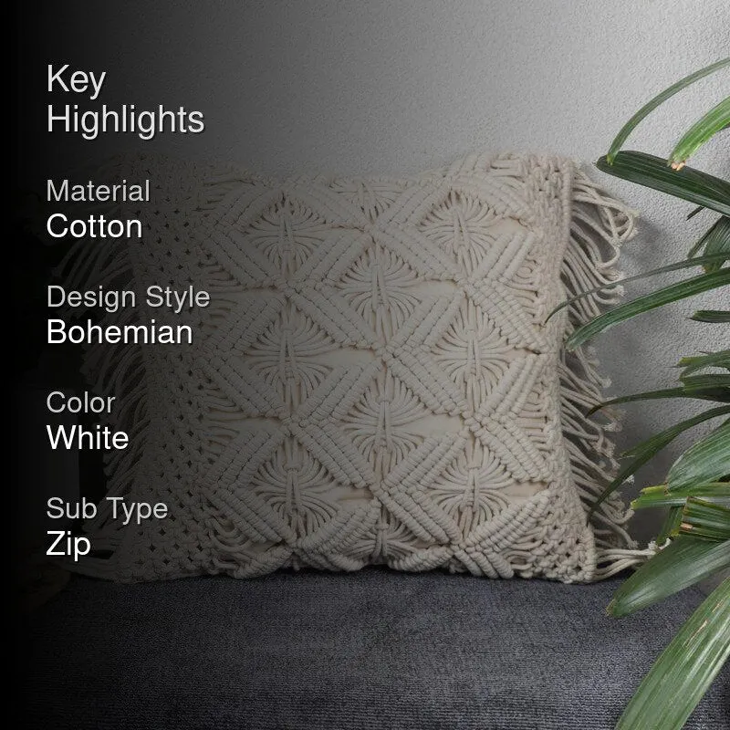 Alpina Macrame Cushion Cover media 2