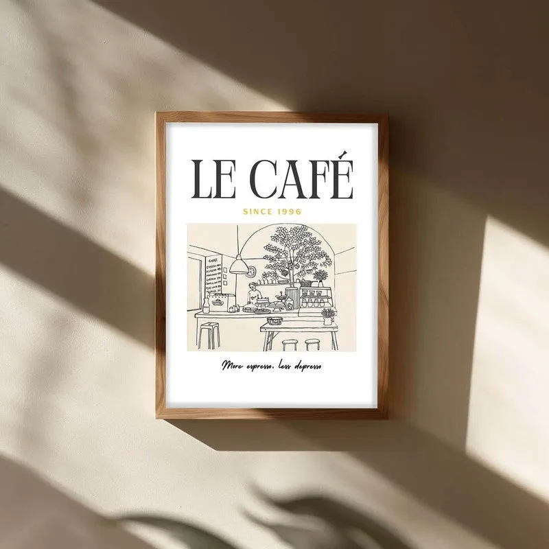 Abstra Kitchen Archival Canvas Wall Art - Brown media 3