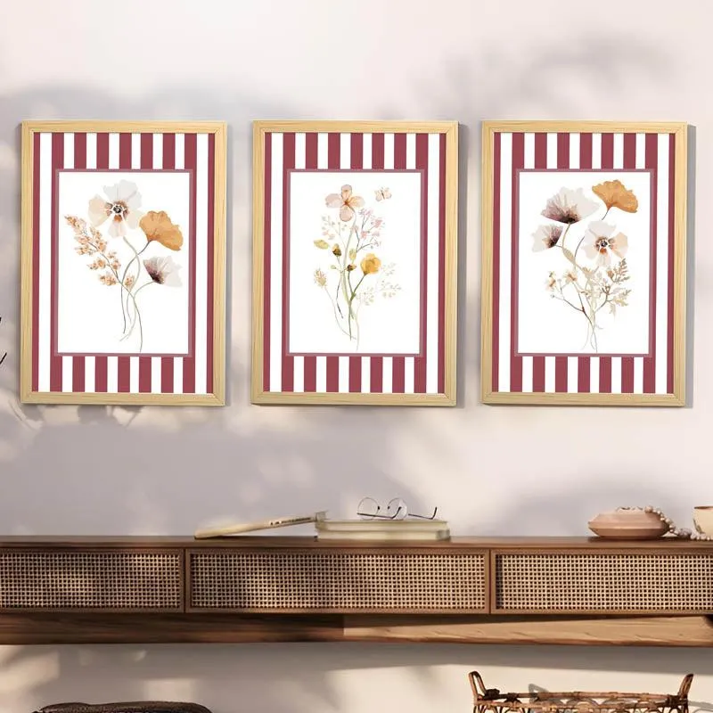 Ardria Bloom Paper Wall Art - Set Of Three media 3