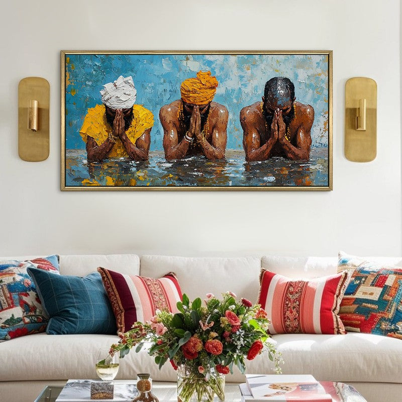 Waters of Moksha Wall Art media 3