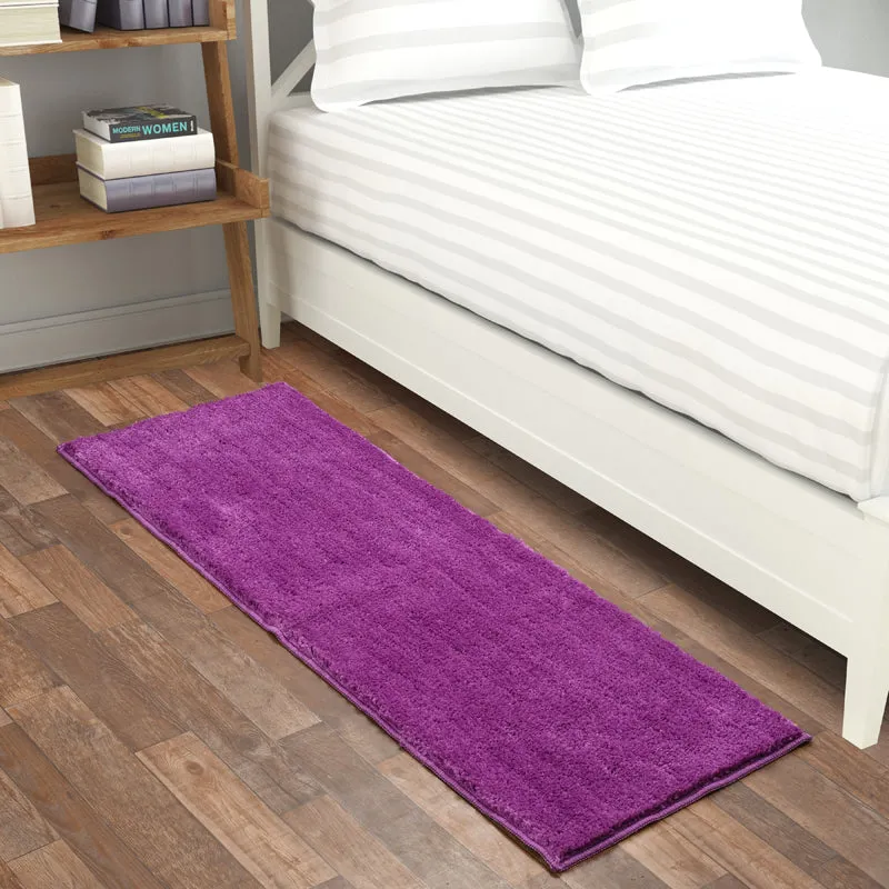 Sofstep Micro Fiber Runner Rug - Purple media 3