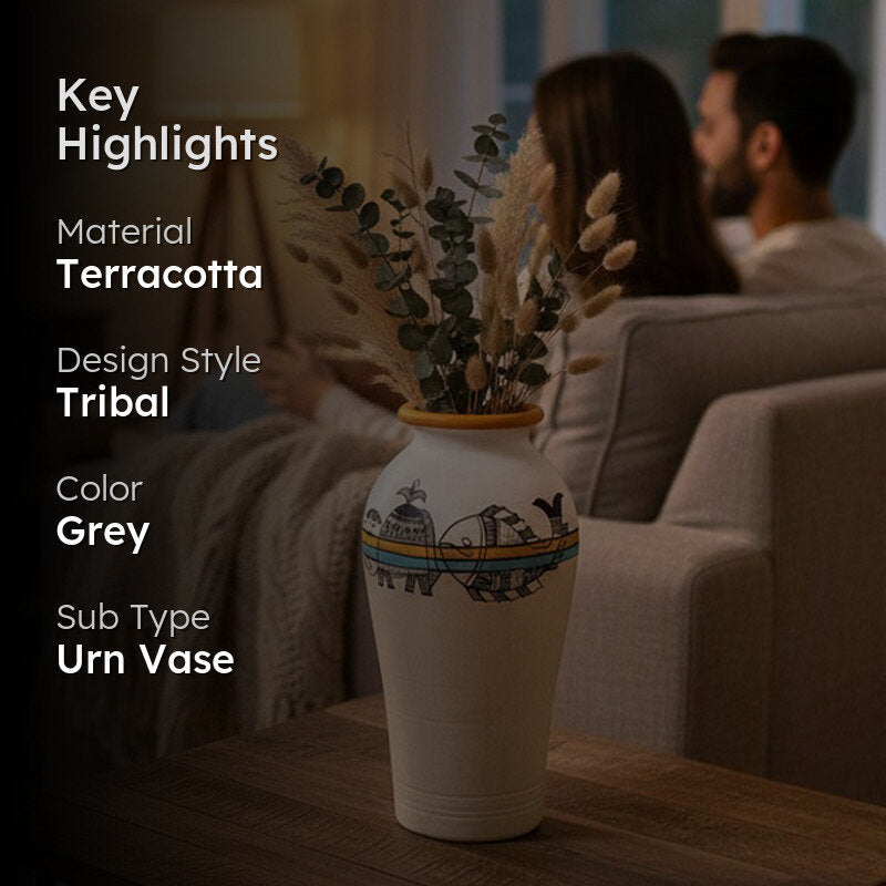 Haathi Artisinal Vase media 2