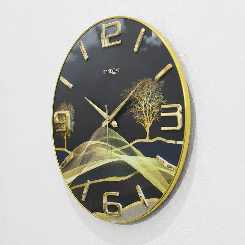 Lunexa MDF Analog Wall Clock media 4