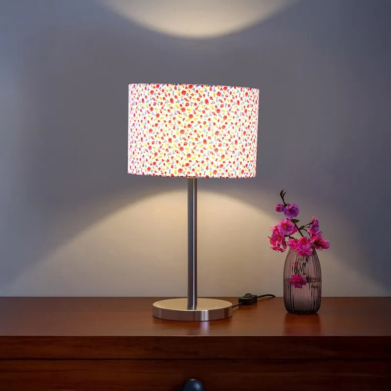 Noctra Glow Floral Metal Table Lamp - Multicolor media 1