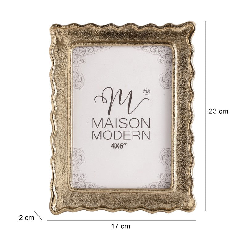 LuxeView Aluminium Photo Frame - Gold media 6