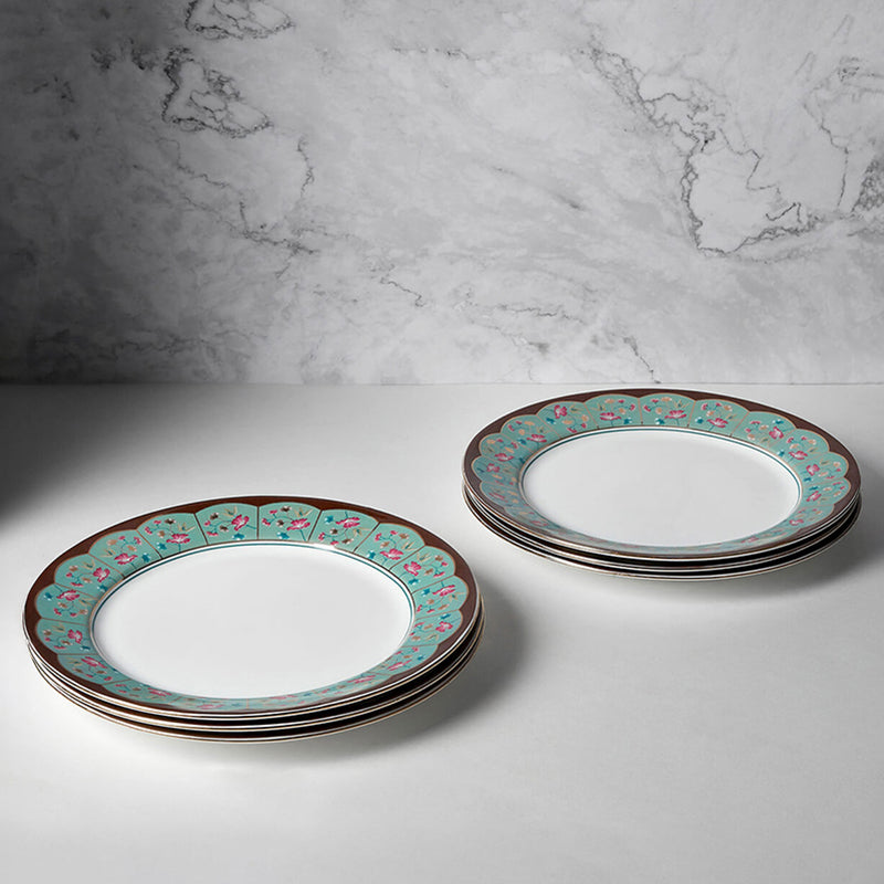 India Circus Versailles Bone China Dinner Set - 20 Piece Set media 5