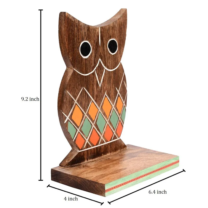 Wise Owl Guard Book End media 7