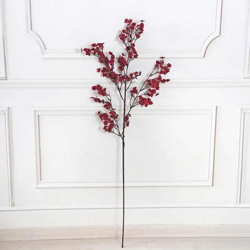 Gypsophila Artificial Flower Stem - Red media 3