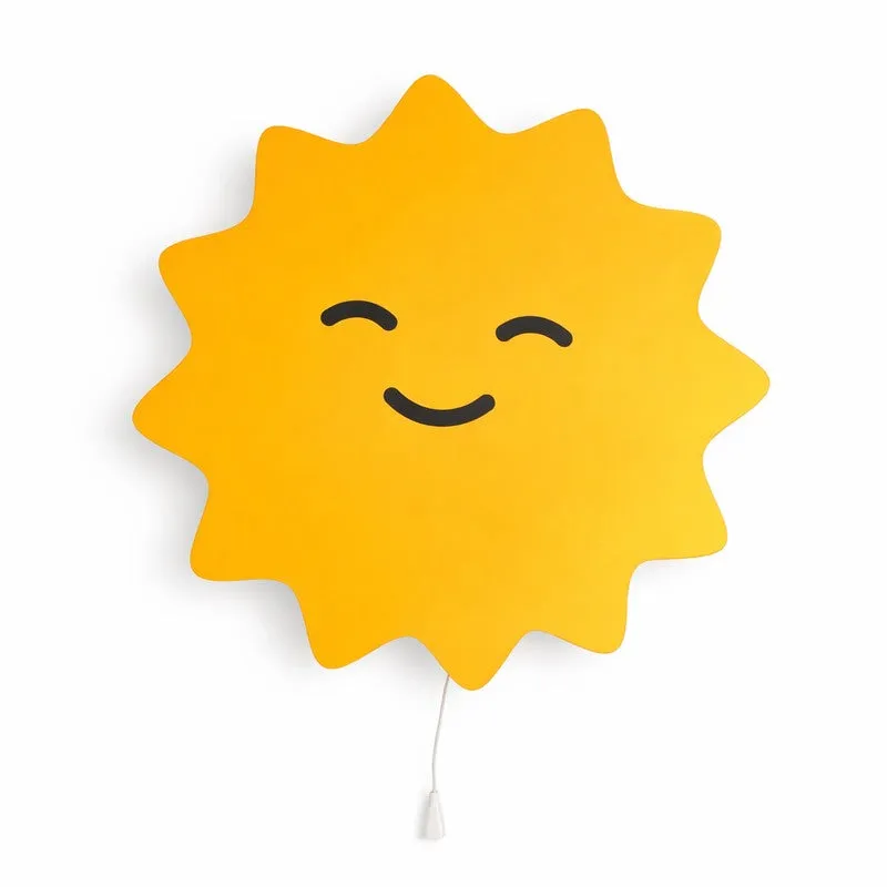 Sunelle Battery Operated MDF Wall Lamp - Yellow media 3