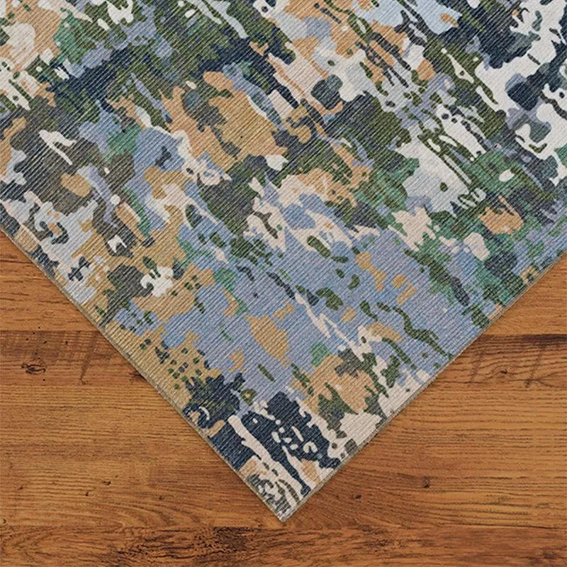 Aria Abstract Carpet - Green media 4