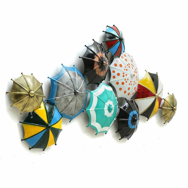 Umbrella Charm Iron Wall Accent media 4