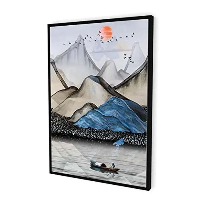 Hilly Range Canvas Wall Art media 3