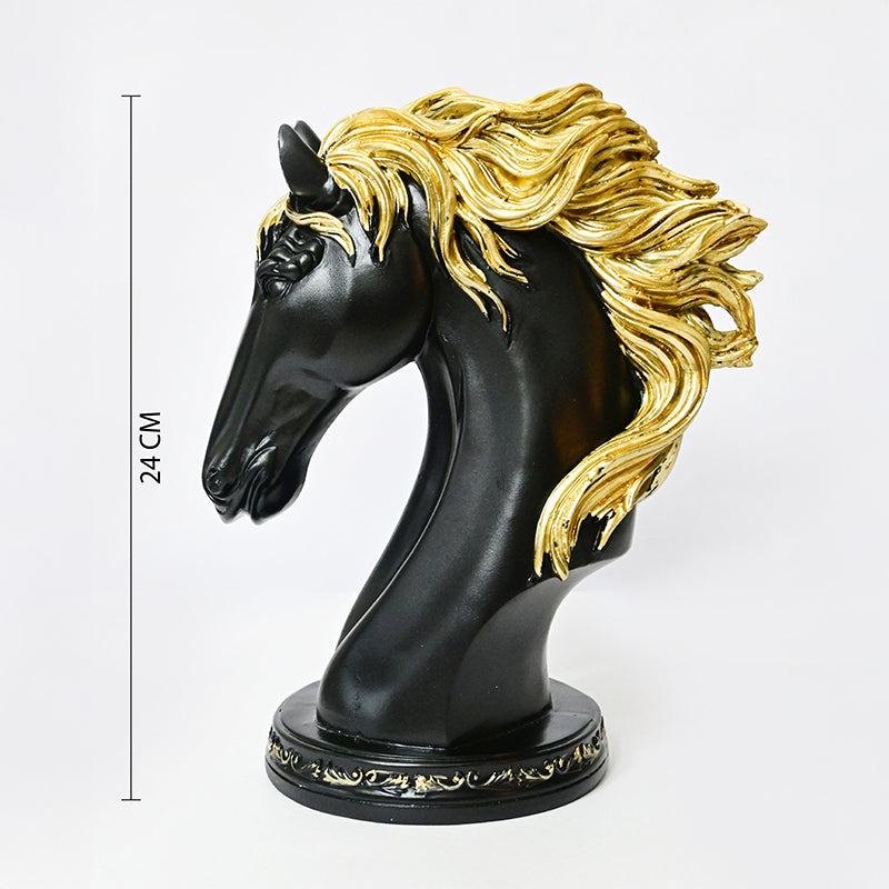 Foiled Mane Showpiece - Black media 8