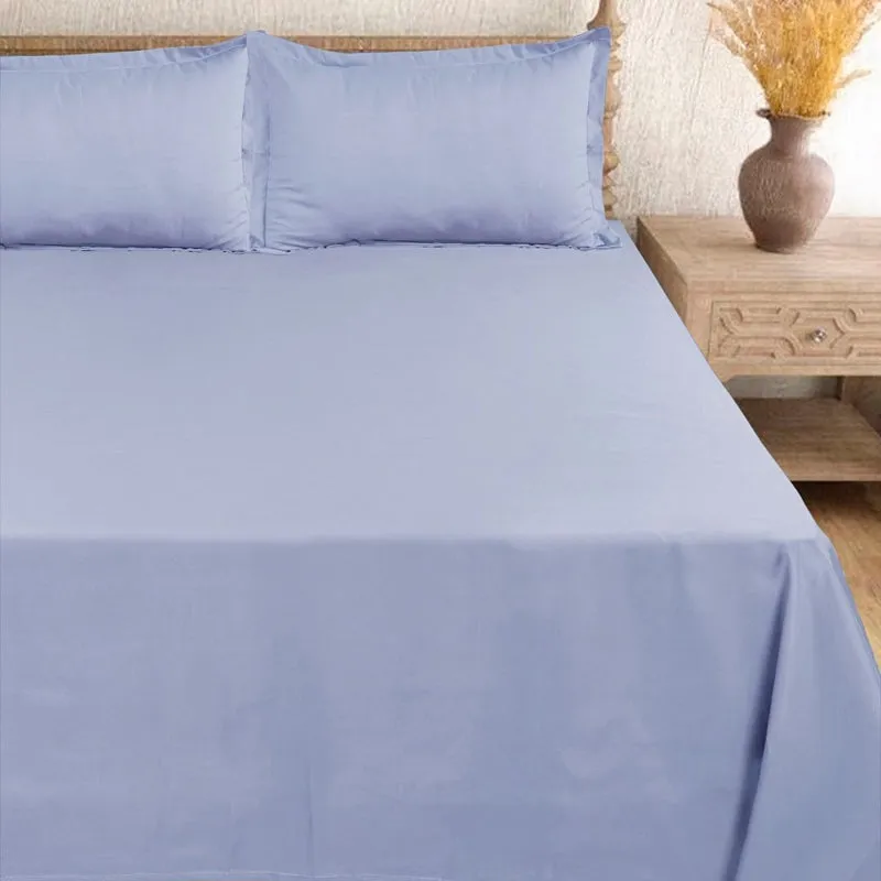Cloud Drift Microfiber Bedsheet (Lavender) - 140 GSM media 5