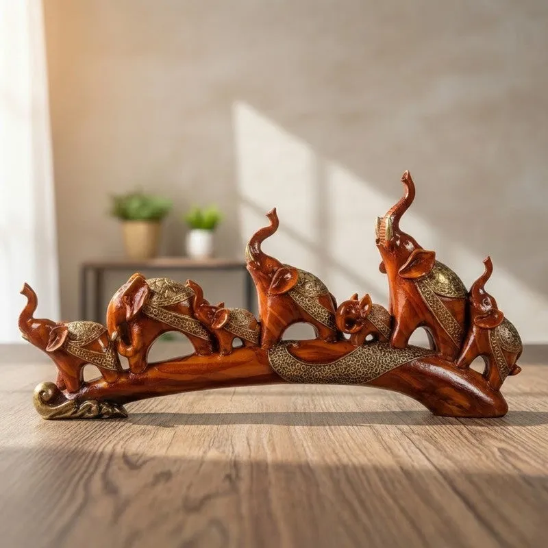 Woodland Elephant Parade Resin Showpiece media 3