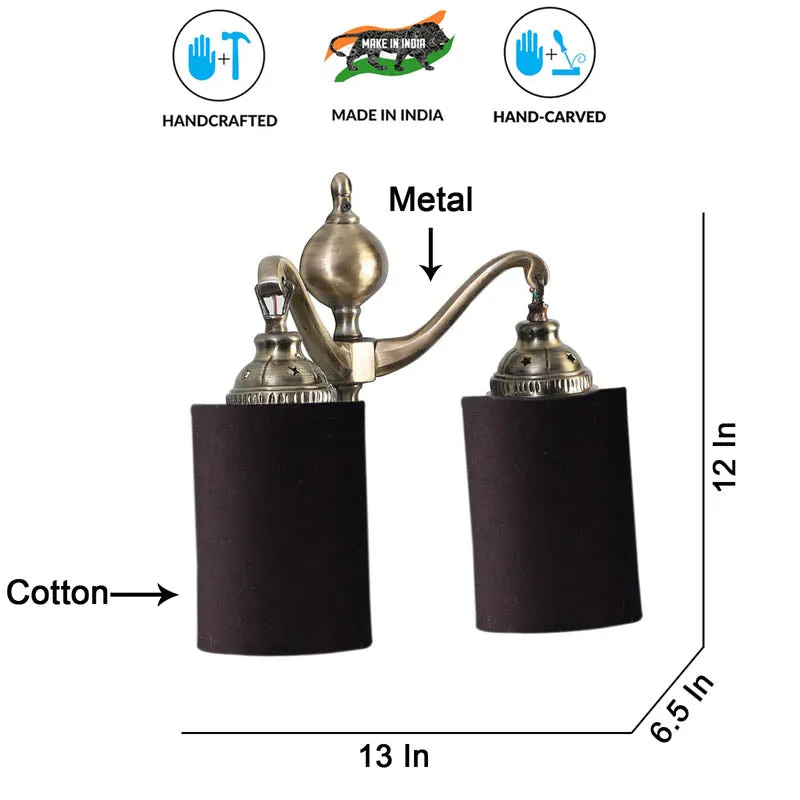 Lustrous Cylindrical Metal Wall Lamp media 7
