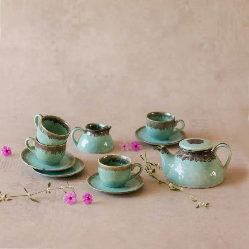 Peppa Handmade Tea Sets & Tea Pots - Seven Piece Set media 1