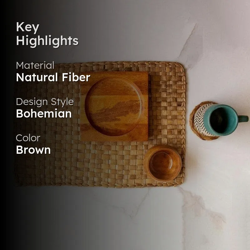 Weaver Natural Fiber Placemat - Set Of Four media 2
