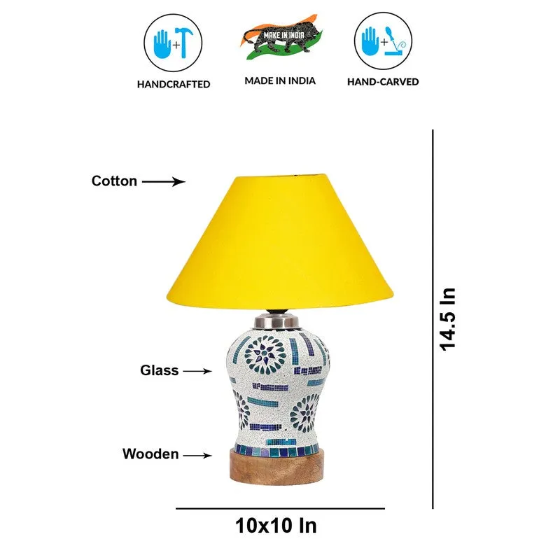 Wovelle Wooden Table Lamp - Multicolor media 8