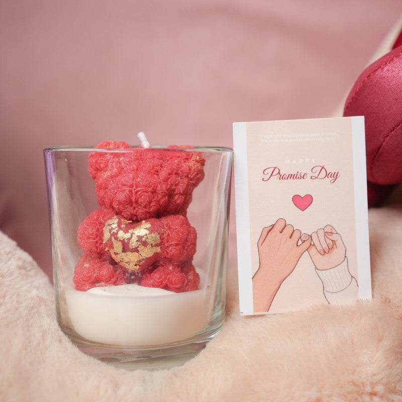 Heartfelt Glow Decorative Candles - Red media 5