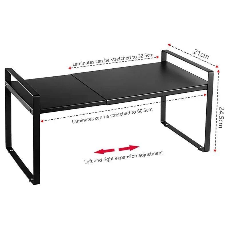 Noro Carbon Steel Expandable Countertop Storage Rack media 3