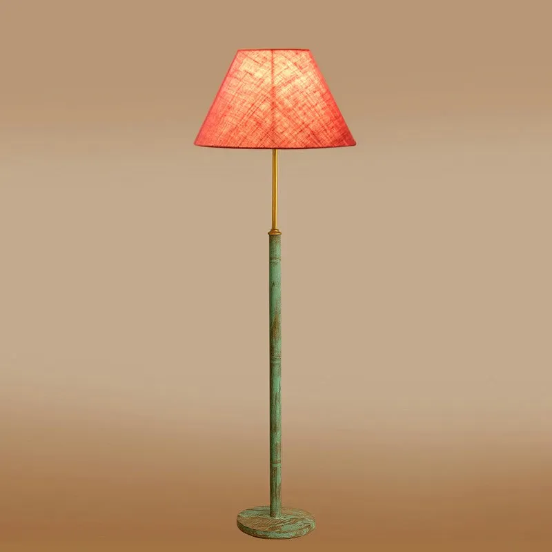 Drift Wooden Floor Lamp - Pink media 6
