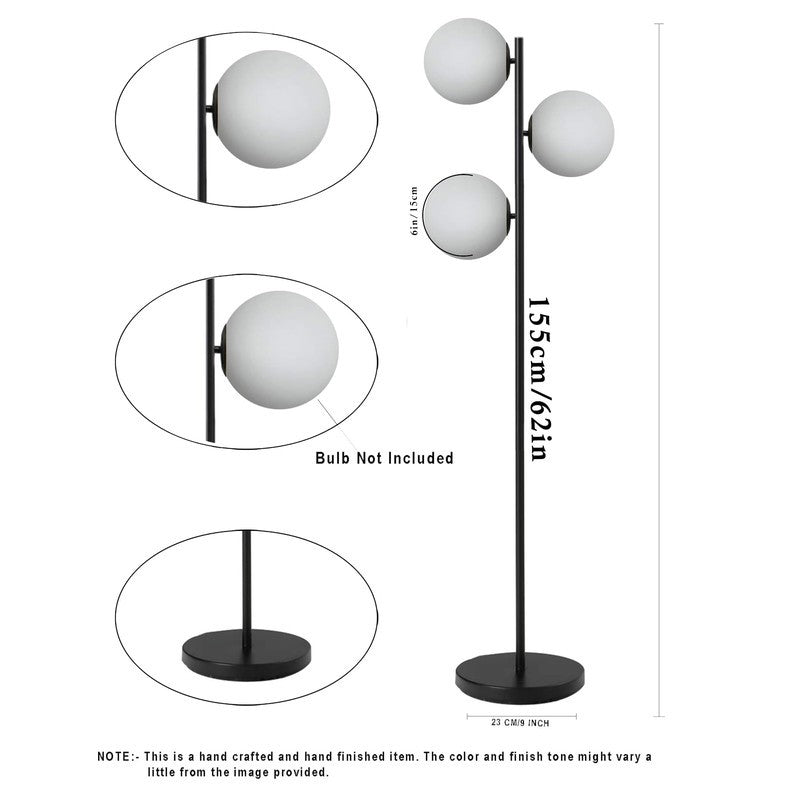 ZenGlow Minimalist Metal Floor Lamp media 7