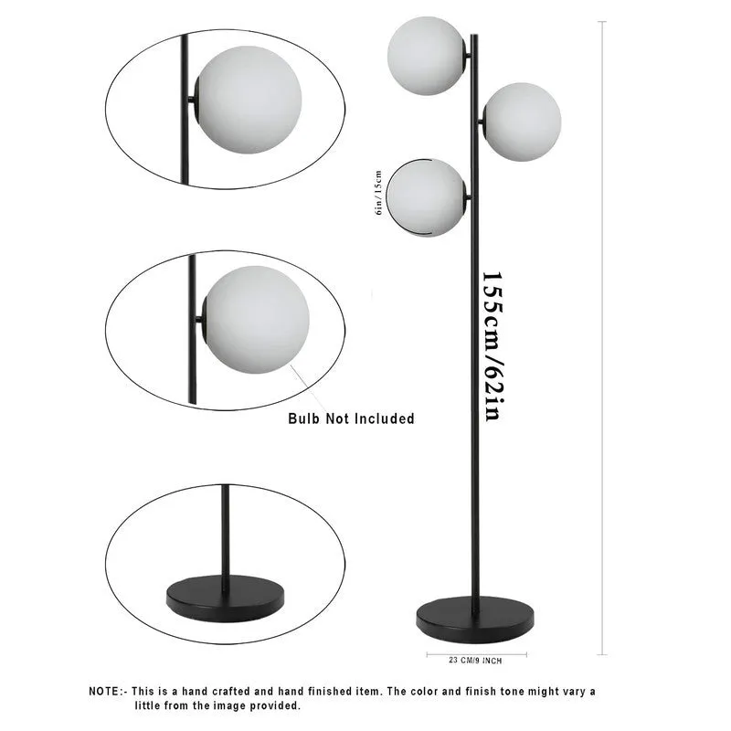 ZenGlow Minimalist Metal Floor Lamp media 7