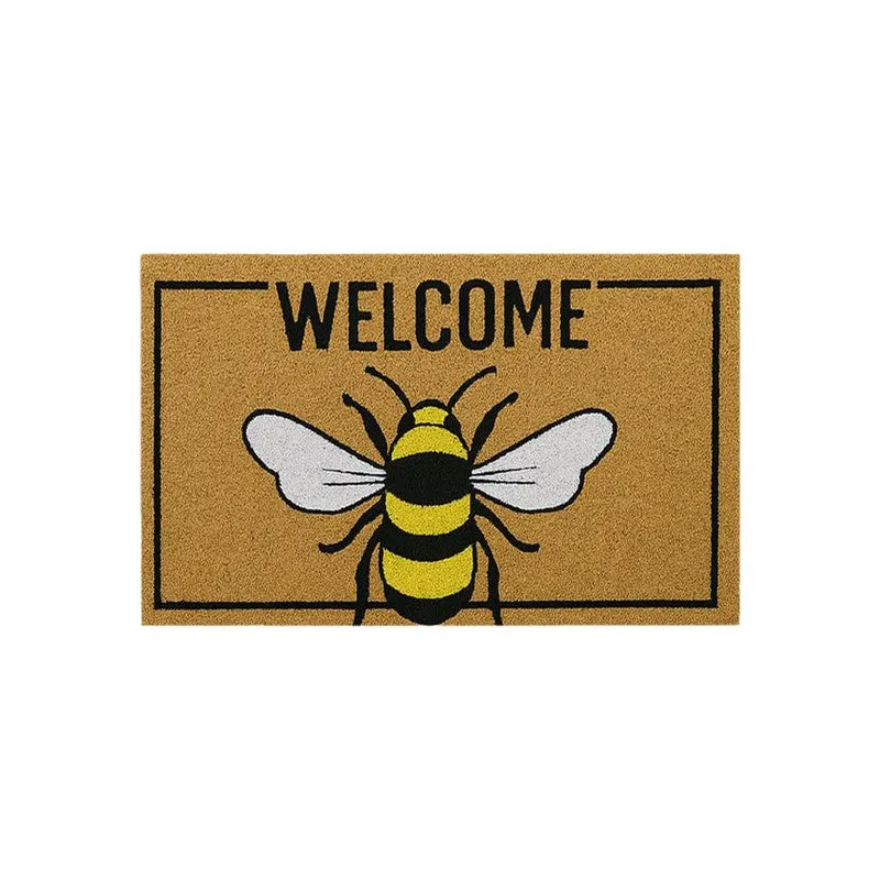 Honey Crest Coir Door Mats - Brown media 4