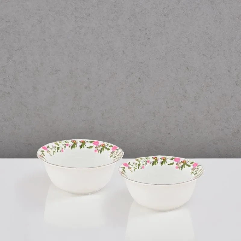 Monsson Lily Soup Bowl - Set Of Two media 1