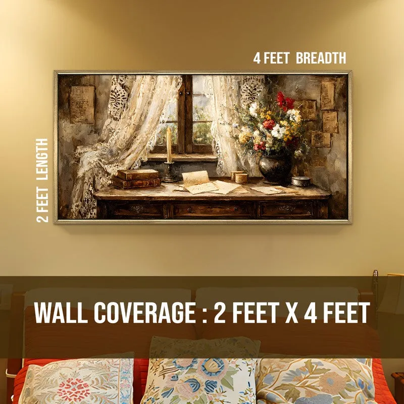 Vintage Candlelit Vista Ambience Wall Art media 8